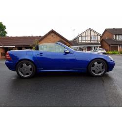 FACELIFT MERCEDES 230 SLK KOMPRESSOR AUTO - LONG MOT - NO RUST