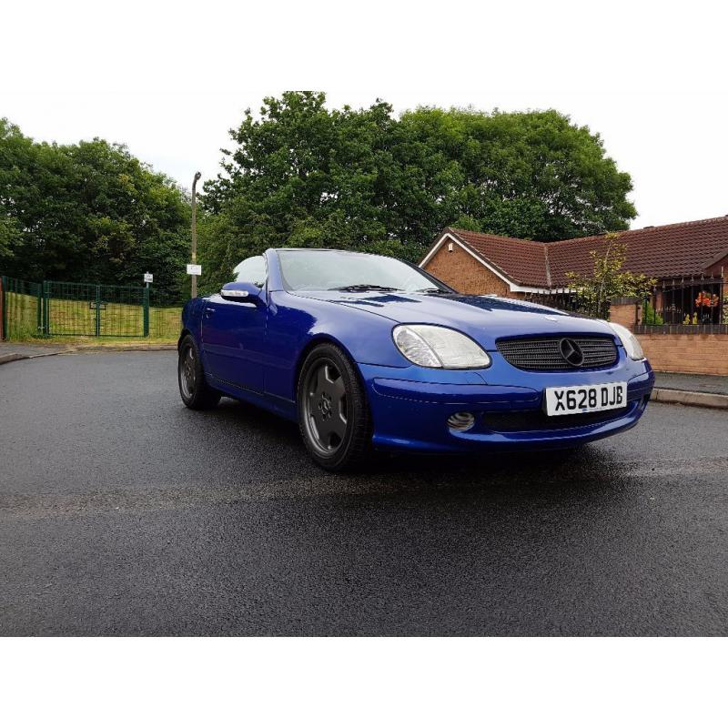 FACELIFT MERCEDES 230 SLK KOMPRESSOR AUTO - LONG MOT - NO RUST