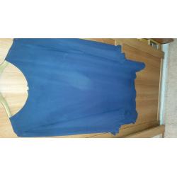 Navy Blue Size 12 Miss Selfridge Dress