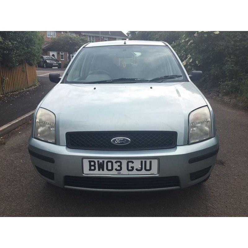 FORD FUSION 2 1.4 TDCI 12 MONTHS MOT GENUINE 48000 MILES WARRANTED 2003