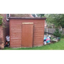 Strong shed - 10ft x 8ft