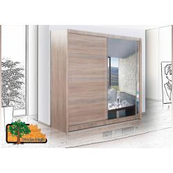 VISTA OAK SONOMA Brand New Sliding Door Wardrobe 203cm / 80in, delivery available