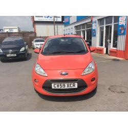 Stunning 59 plate Ford KA 1.2, 1 owner car with only 68,000 miles, any Part Ex welcome.