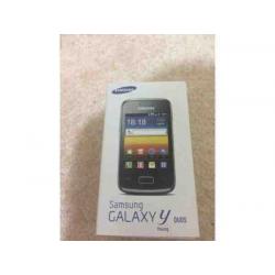 Samsung Galaxy Y duos brand new for sale !! Unlocked Dual Sim black