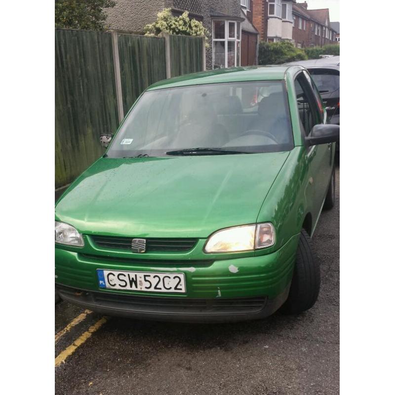 seat arosa 1.0 petrol