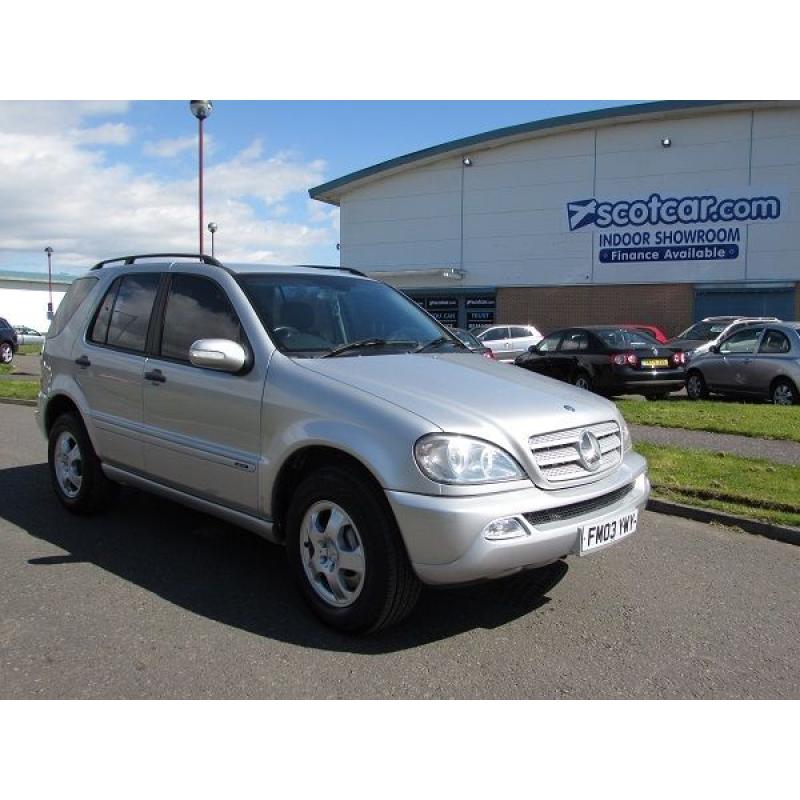 MERCEDES-BENZ M CLASS 2.7 ML270 CDI 5D AUTO DIESEL Nationwide Delivery Available