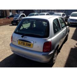 **PART EXCHANGE BARGAIN** 2001 NISSAN MICRA VIBE PETROL