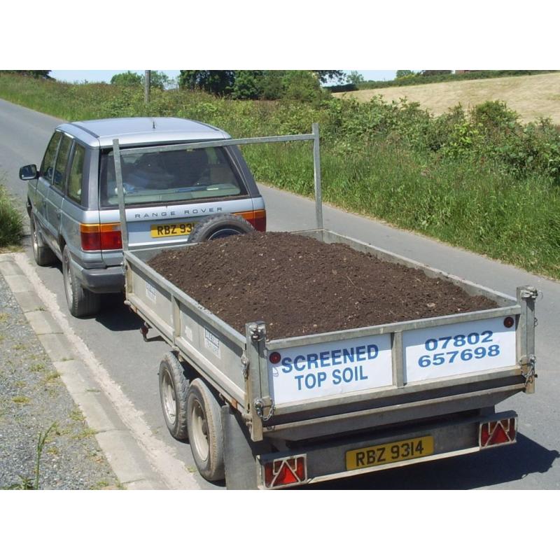 SCREENED TOP SOIL, SAND/SOIL MIXES, BUILDING SAND