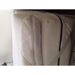 MATTRESS + TOPPER (memory foam) good condition