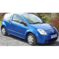 2005 Citroen C2 1.1, long MOT, 85 K miles, 30 day return, 3 months warranty