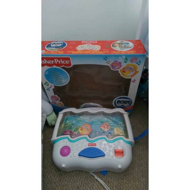 fisher price cot toy