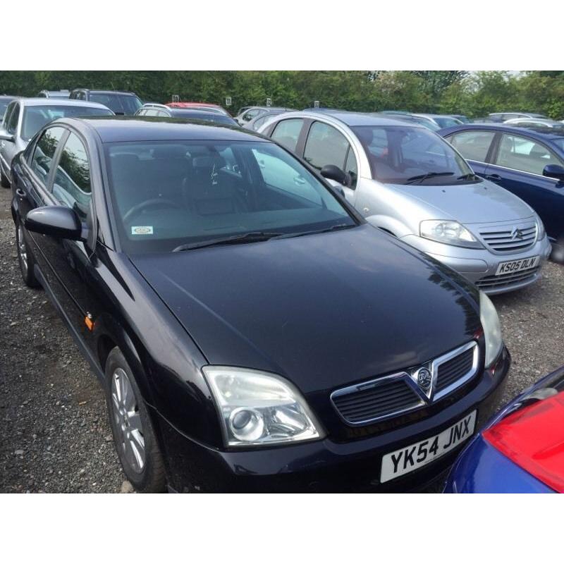 Vauxhall vectra black leather seats