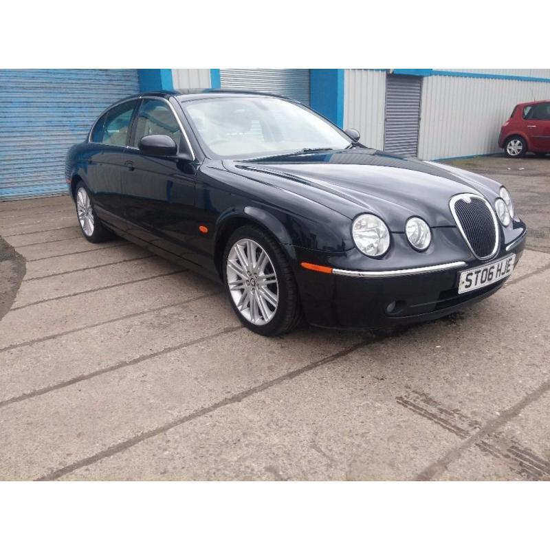 2006 06 Jaguar S-Type SPORT 3.0 V6 HUGE SPEC CREAM LEATHER