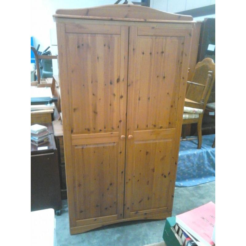 Pine wardrobe