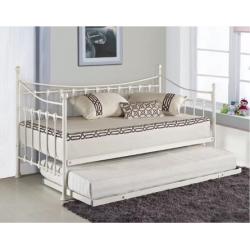 White daybed with trundle