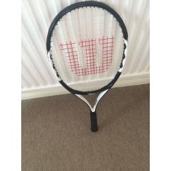 Wilson Jr. tennis racket