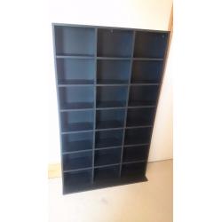 Large CD/DVD storage unit-Islington by argos. Holds 588 CDs or 378 DVDs