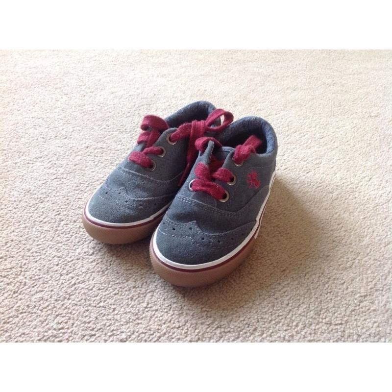 New grey next shoes. Toddler size 6