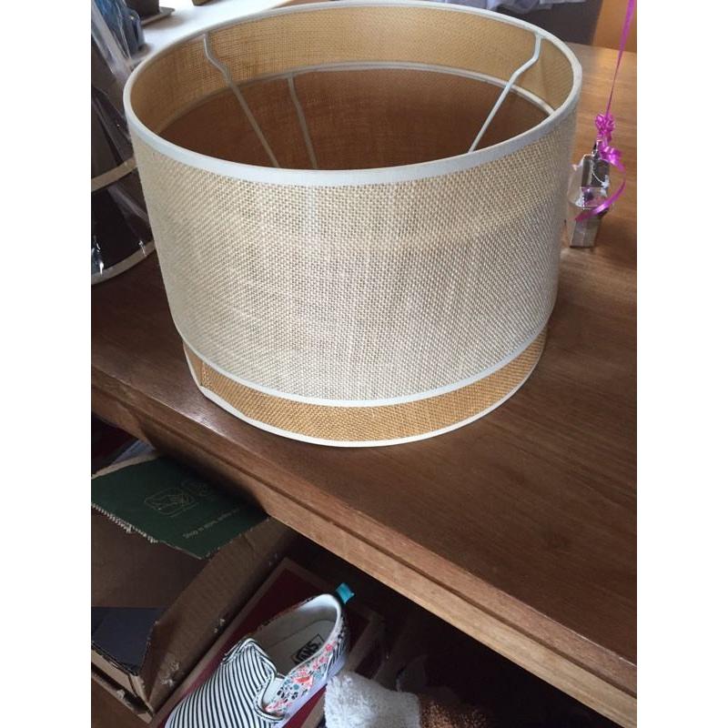 2 sets of lampshades