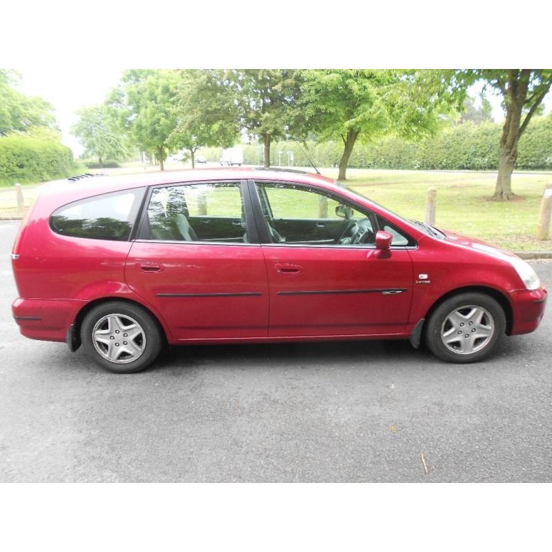 HONDA STREAM 2.0SE SPORT MPV, FULL SERVICE HISTORY, CLIMATE CONTROL, 90240 MILES.