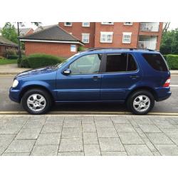 MERCEDES M CLASS 3.2 *** AUTO *** SAT NAV SUN ROOF 1 OWNER FROM NEW