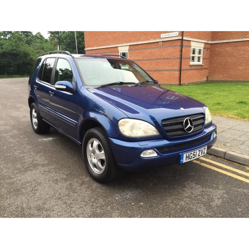 MERCEDES M CLASS 3.2 *** AUTO *** SAT NAV SUN ROOF 1 OWNER FROM NEW