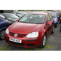 2004 VOLKSWAGEN GOLF 1.6 SE FSI