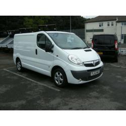 2012/62 VAUHALL VIVARO SL27 SPORTIVE 115 2.0CDTI SWB EURO 5 6SPD DIESEL VAN