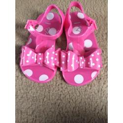 Next Girls Jelly Sandals - Size 4