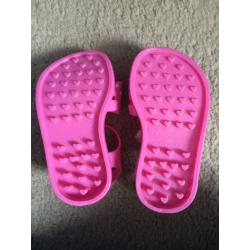 Next Girls Jelly Sandals - Size 4