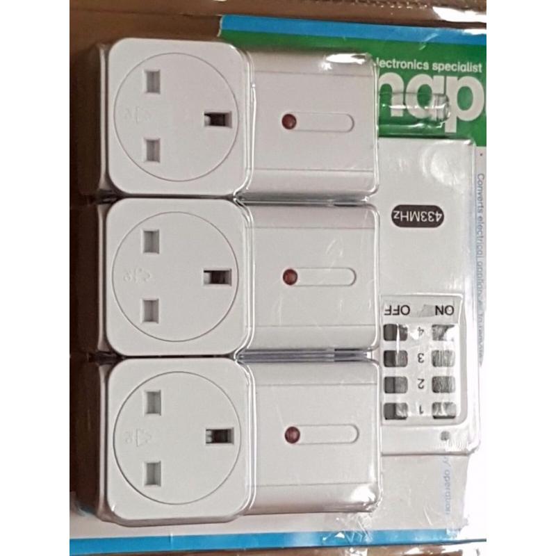 Remote plug sockets