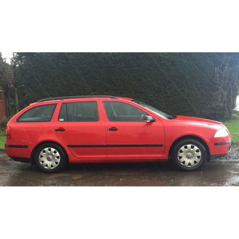 SKODA OCTAVIA TDI 1.9L ,(2008) long mot, good mpg