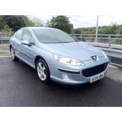 1 Owner Peugeot 407 SE 2.0. *43k Miles* Years Mot.