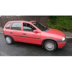 1999 vauxhall corsa 1.2 full mot