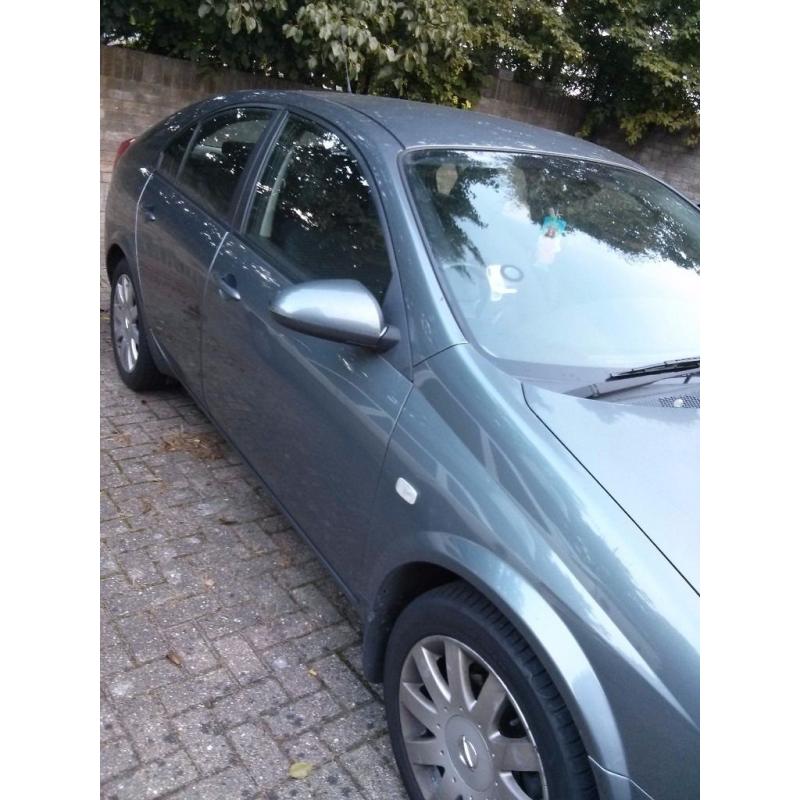 2005 NISSAN PRIMERA 1.81SX, TOP SPEC SATNAV, REVERSE CAMERA, ALLOYS..........