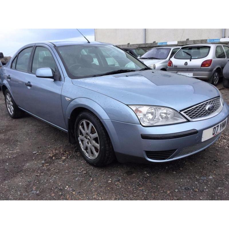 2007 07 Ford Mondeo 2.0 LX TDCi 130 - WARRANTY - MOT - BLUE - DIESEL