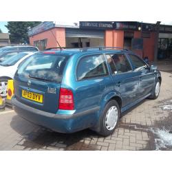 2003 03 SKODA OCTAVIA 1.9TDI ESTATE NEW MOT COMPREHENSIVE SERVICE RECORD GOOD CONDITION DRIVES WELL