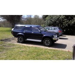 Toyota Hilux Surf 3.0TD Auto SSRG F.S.H Spares or Repair