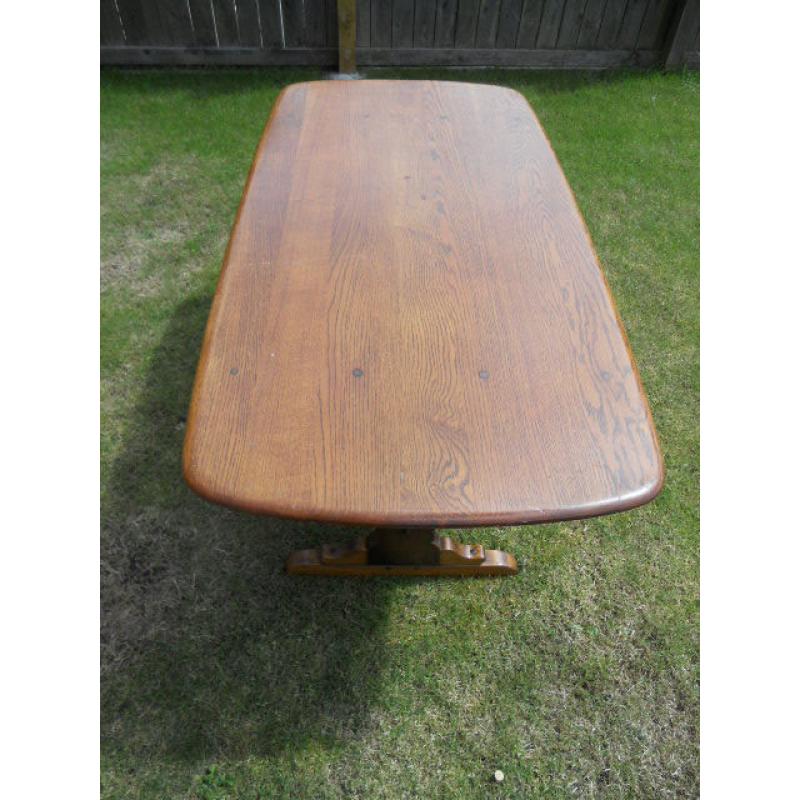 Refectory dining table