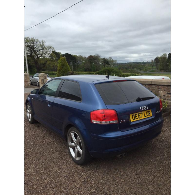 2007 "57" Audi A3 2.0 TDI Sport QUATTRO