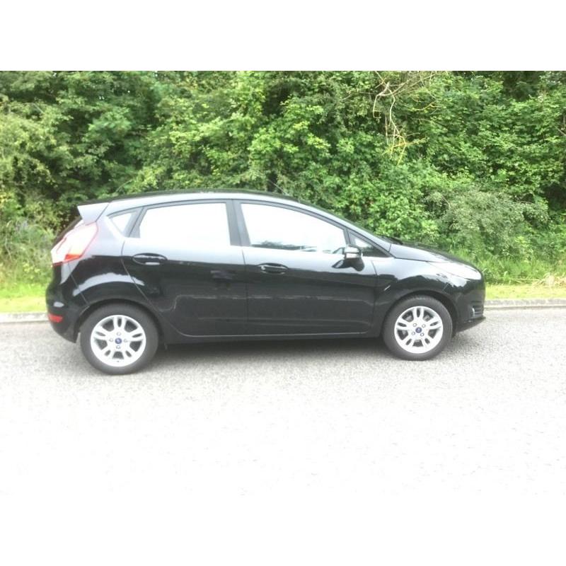 Ford Fiesta Zetec 64 plate