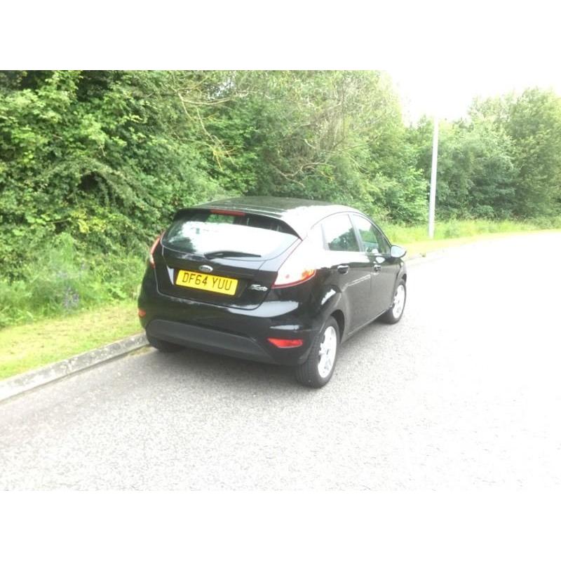 Ford Fiesta Zetec 64 plate