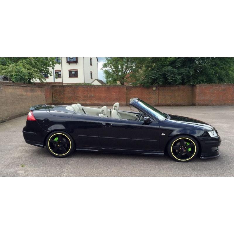 saab 93 aero convertible for sell 18aloy wheels mot till january