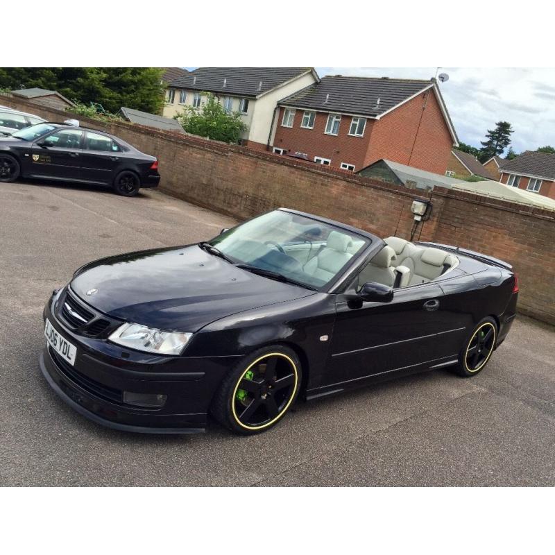 saab 93 aero convertible for sell 18aloy wheels mot till january