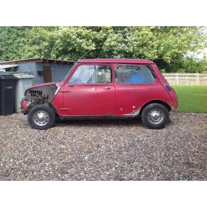 Austin mini mk1 classic mini 1963 850cc been in storage for 20+ years