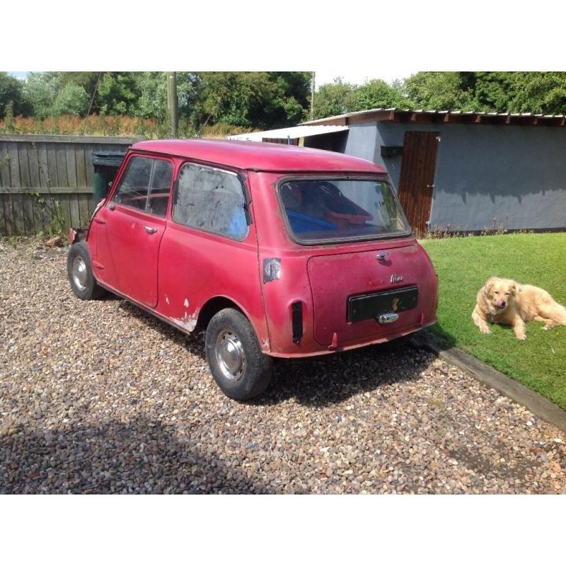 Austin mini mk1 classic mini 1963 850cc been in storage for 20+ years