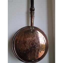 Antique Copper Bedwarmer