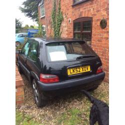 Citroen Saxo - 11 months MOT