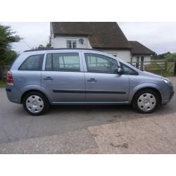 0555 VAUXHALL/OPEL ZAFIRA 2.2i 16v AUTOMATIC LIFE GENUINE 29K MILES FSH 7 STAMPS