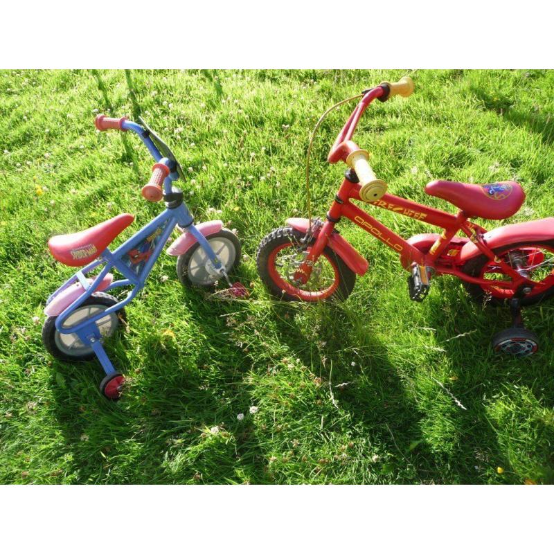 1 MENS 1 WOMANS MOUNTAIN BIKES,+ TWO FREE KIDS BIKES